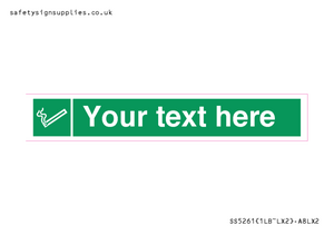 Custom E-Cigarettes/Vaping Permited Sign